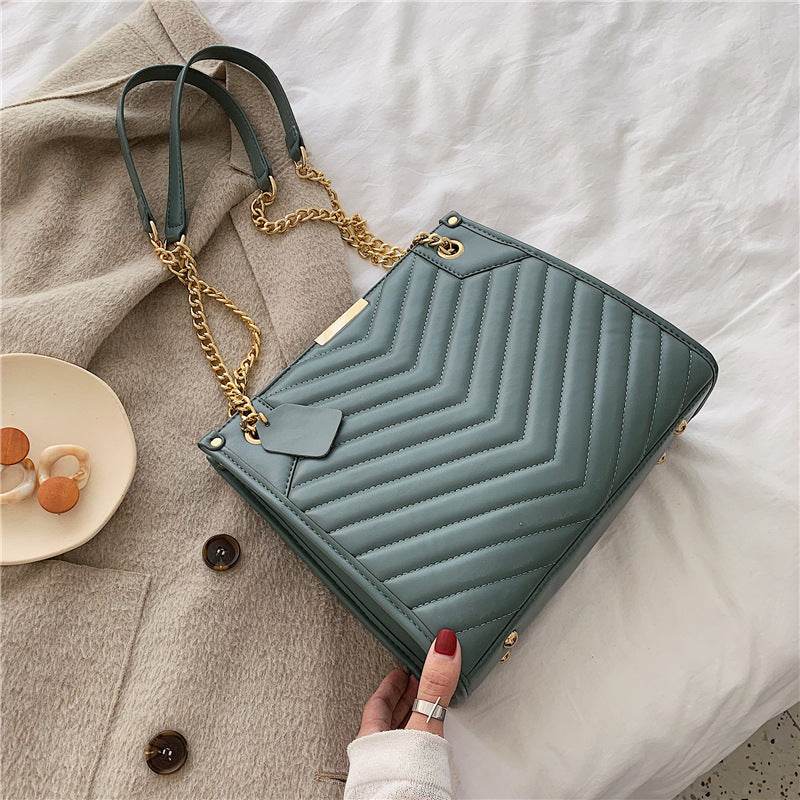 Women's chain messenger bag women - Mubimart