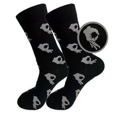 Ok gesture socks cotton socks - Mubimart -  