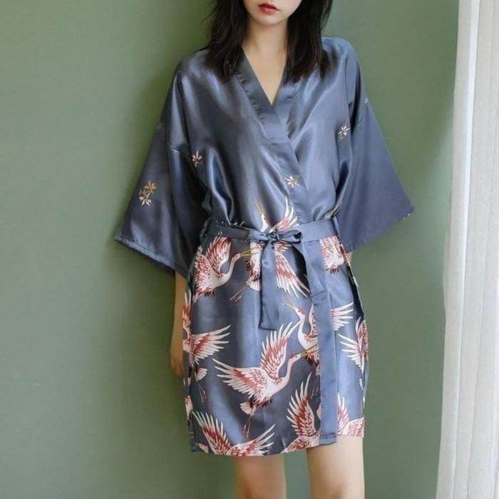 Women's summer print nightgown - Mubimart