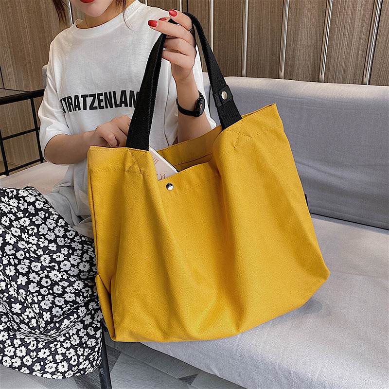 Tote Bag Women Canvas New Fashion - Mubimart