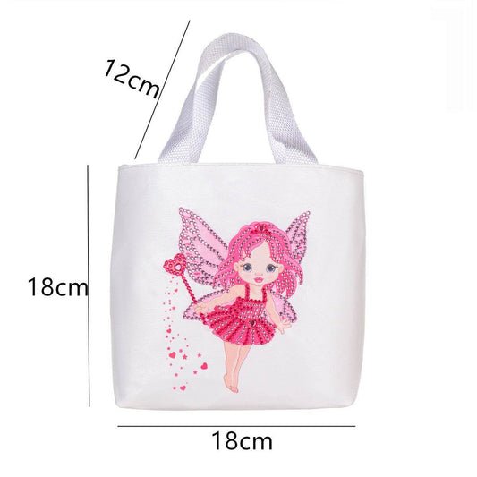 DIY Crystal Diamond Painting Satchel Bag - Mubimart
