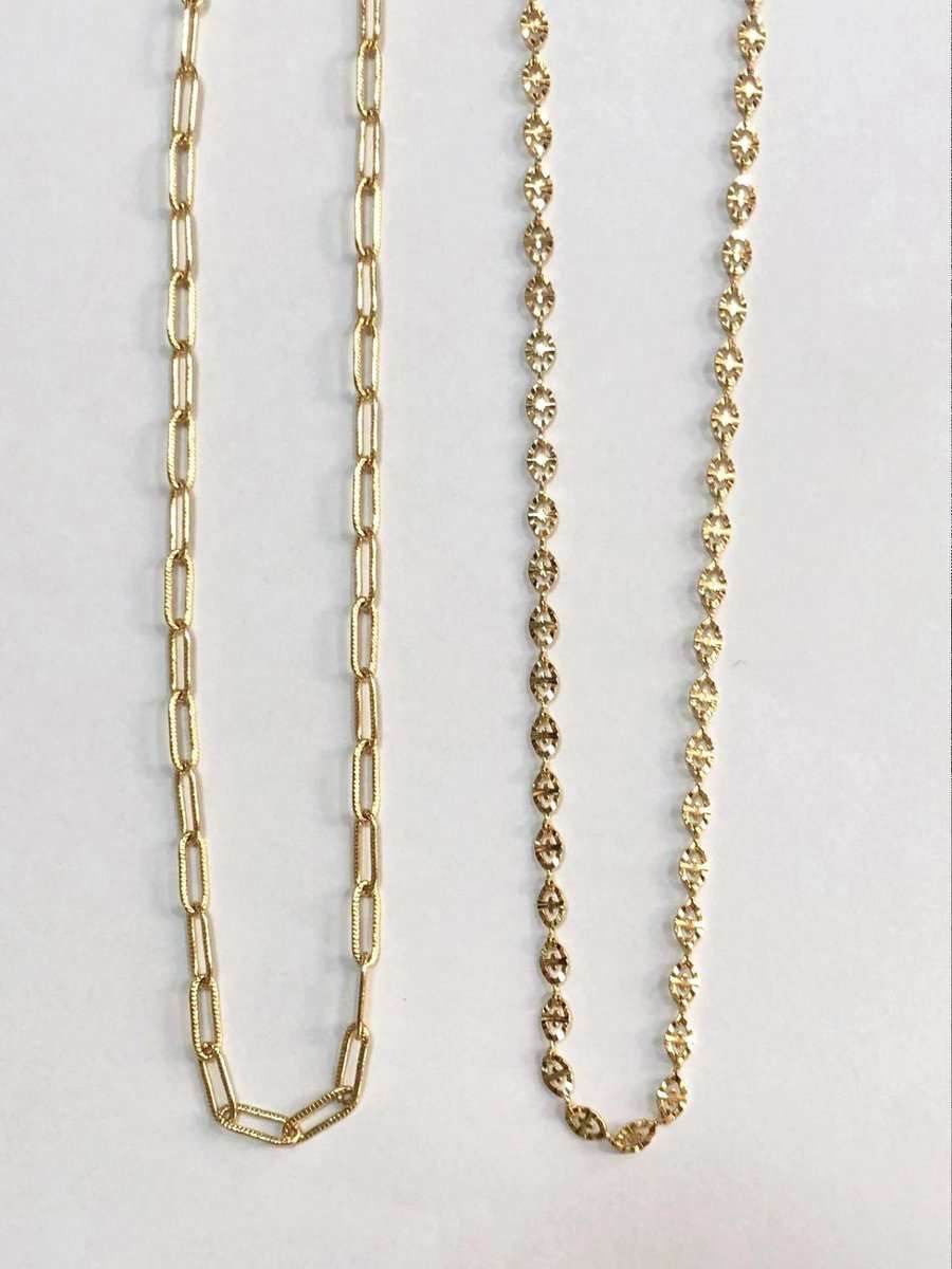 Chunky Gold Necklace For Women Layered Gold Cuban Link Chain Choker Necklace - Mubimart