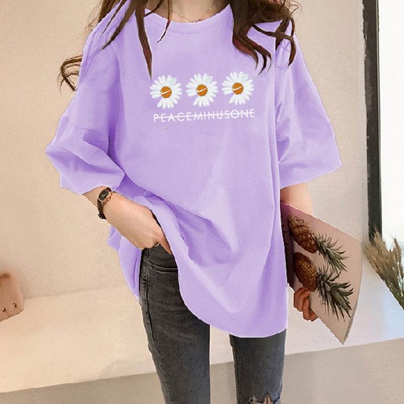 Women's plus size short sleeve t-shirt - Mubimart