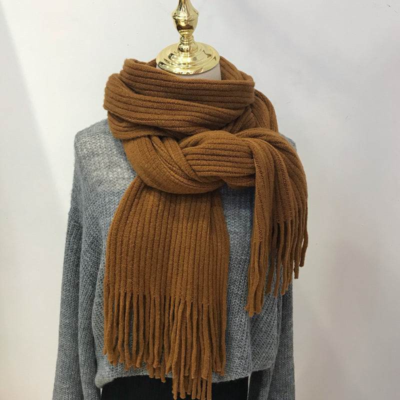 Winter Versatile Students Thickened Warm Scarves - Mubimart