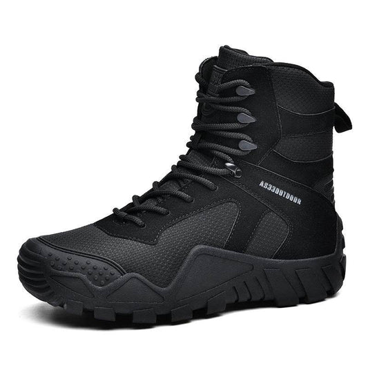 High-top Outdoor Hiking Boots Tactical - Mubimart
