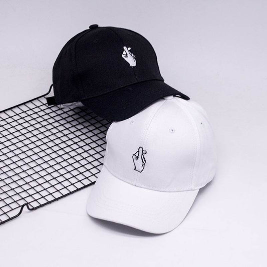 Curved brim hat baseball cap duck tongue hat - Mubimart