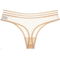 Transparent slim thong - Mubimart -  