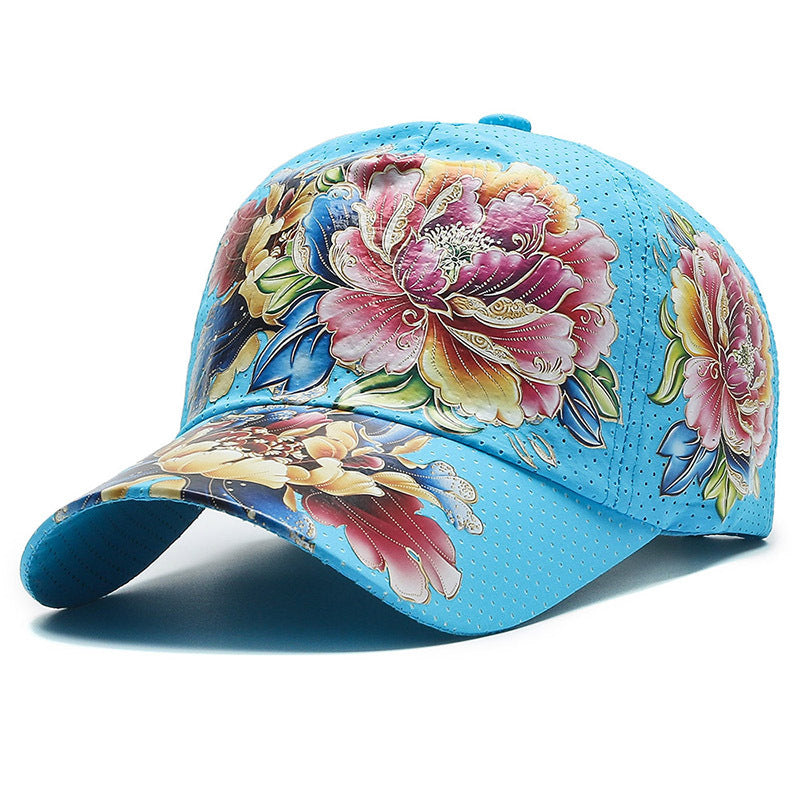 Hat Printing Men's And Women's Same Style Baseball Cap Sun Hat Peaked Cap