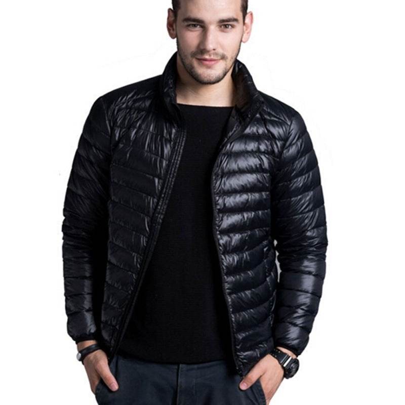 Winter Jacket for Men Jackets Duck Down Coat Outerwear Parka - Mubimart