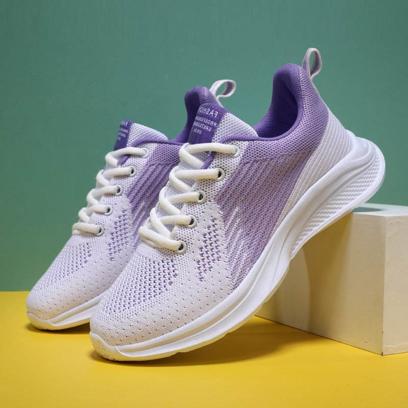 Fashion And Personalized Mesh Sneakers For Women - Mubimart