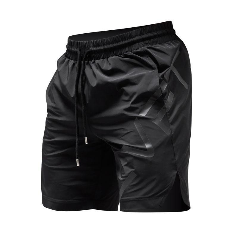 Men's Athleisure Cotton Stretch Workout Loose Shorts