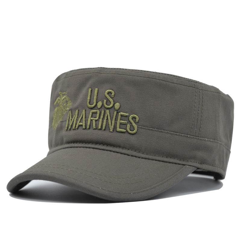 Camouflage military cap flat hat - Mubimart