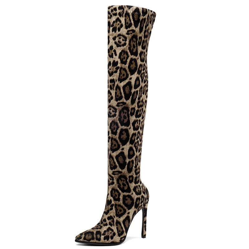 Stiletto high heel over the knee boots