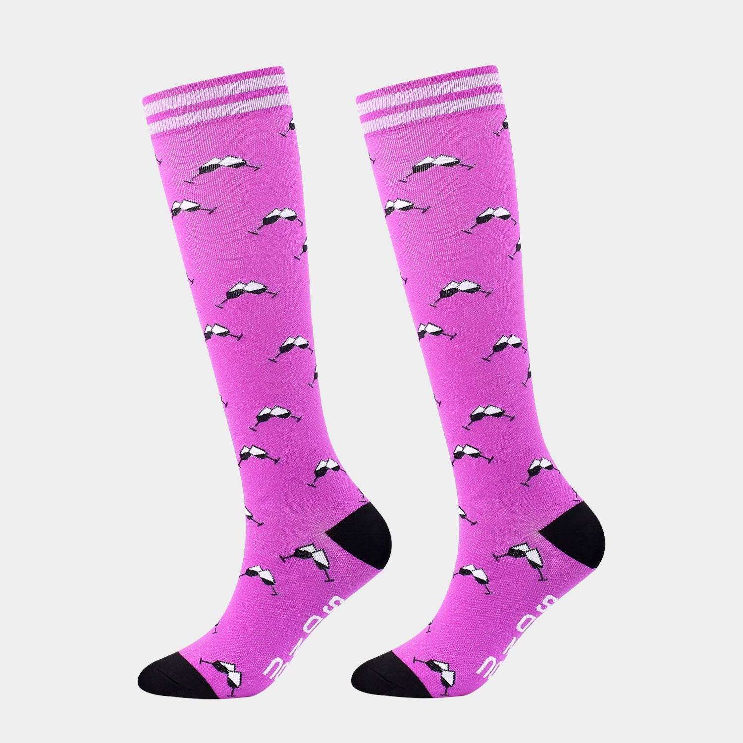 New Sports Compression Stockings Running Compression Socks - Mubimart