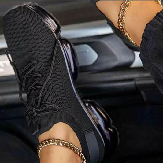 Large mesh breathable casual sneaker - Mubimart