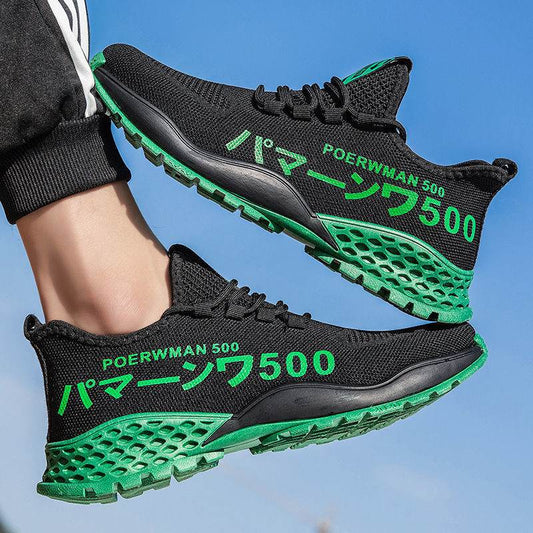 Men Sneakers Mesh Sports Shoes - Mubimart