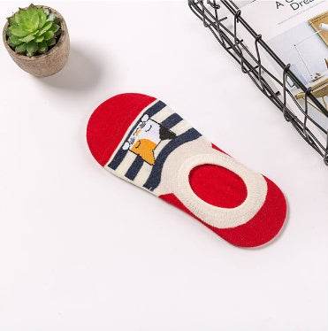 Summer CAT Warm Comfortable Cotton Girl Women's Socks Ankle Low Female - Mubimart