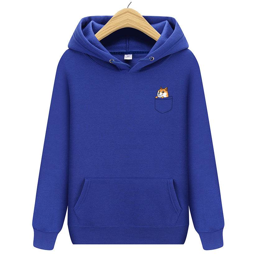 Hooded pullover sweater - Mubimart