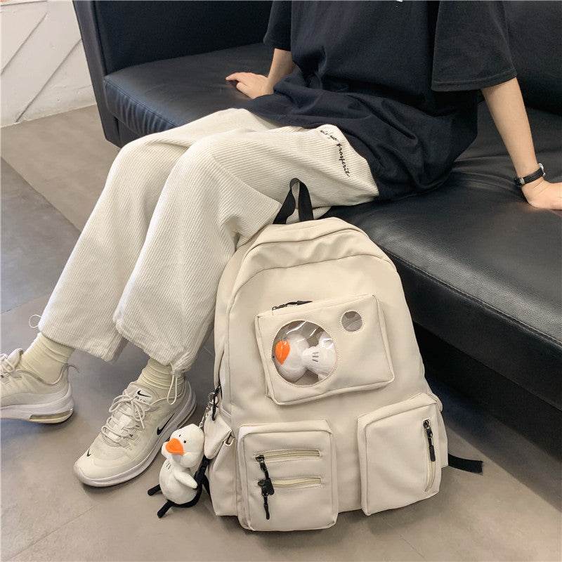 High School College Student Backpack Women - Mubimart