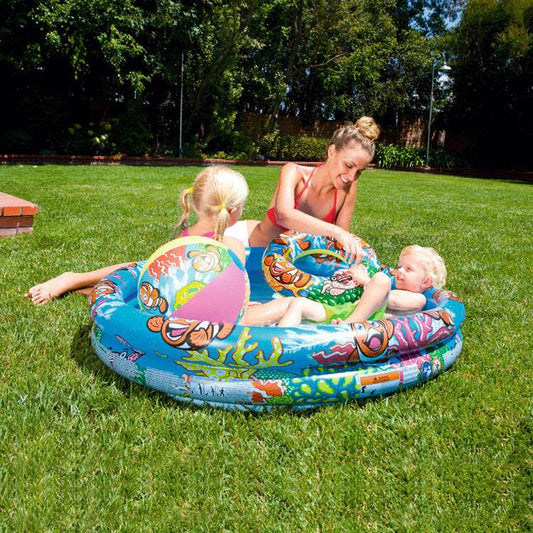 Inflatable family swimming pool - Mubimart