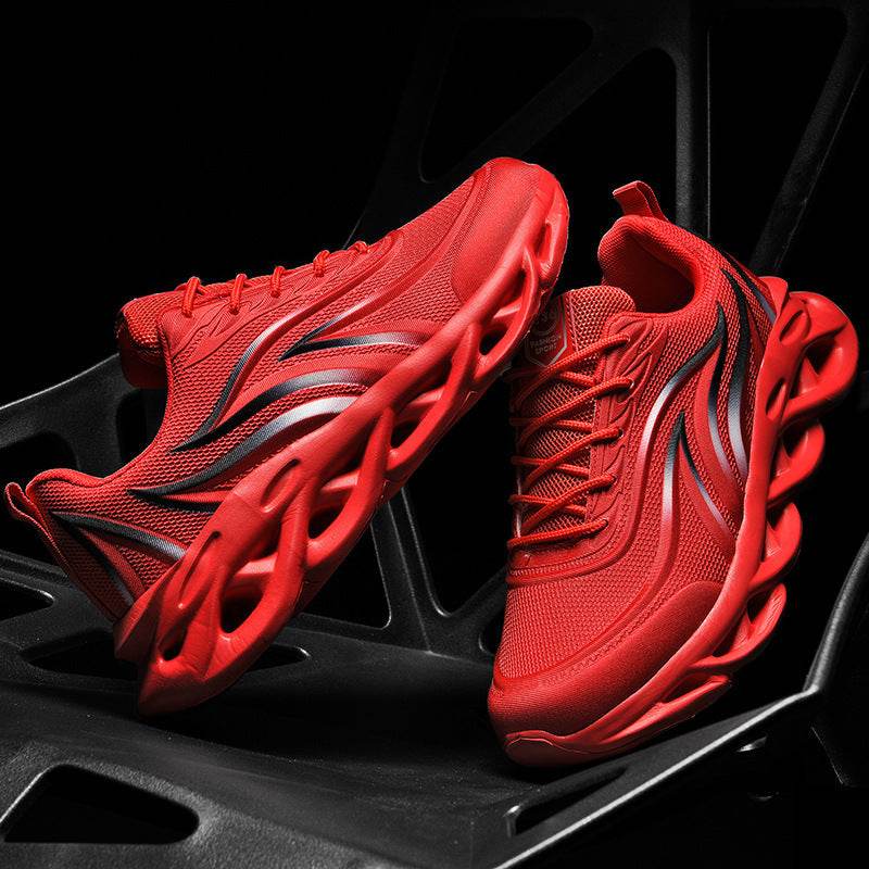 Mens Korean Style Trendy Sports Shoes Casual Running Shoes - Mubimart