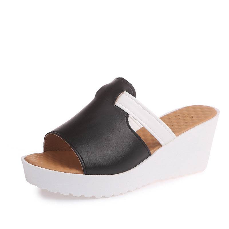 Wedge heels and slippers - Mubimart