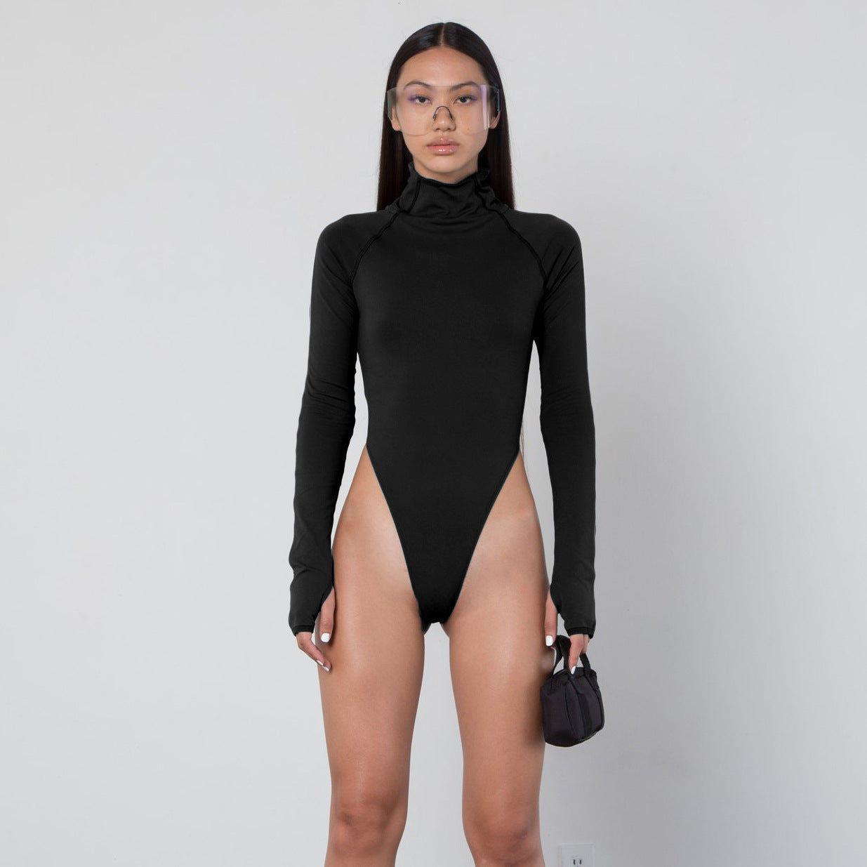 Long sleeve bodysuit - Mubimart -  