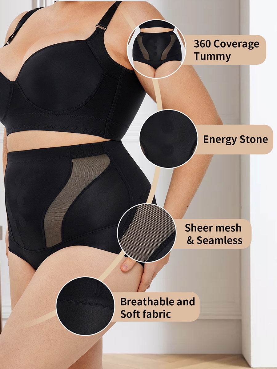 Womens' Tummy Control High Waist Trainer Body Shaper - Mubimart