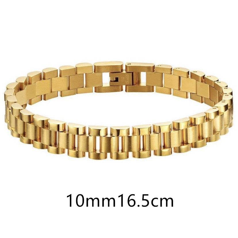 Titanium steel bracelet for men - Mubimart