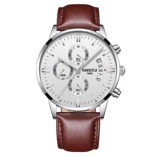 Men Watch Chronograph Sport Mens Watches Top Brand Luxury Waterproof Full Steel Quartz Gold Clock Men Relogio Masculino - Mubimart
