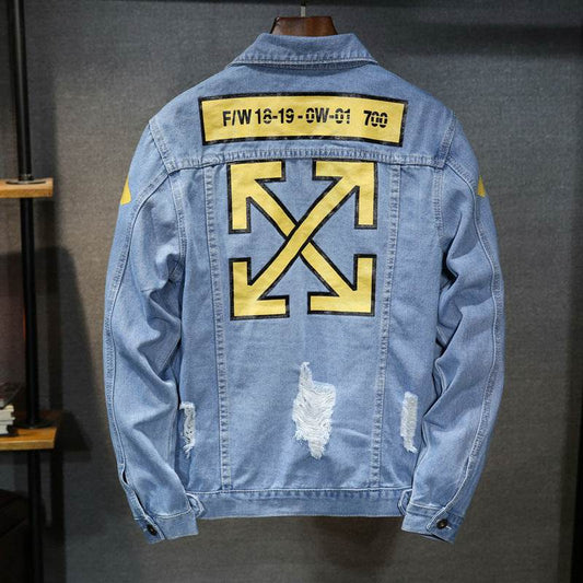 Men's denim jacket - Mubimart