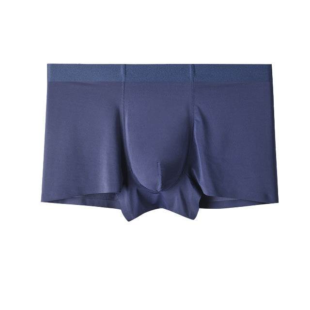New Modal Men's Underwear Seamless Ultra-thin Breathable Boxers Youth Boxers - Mubimart