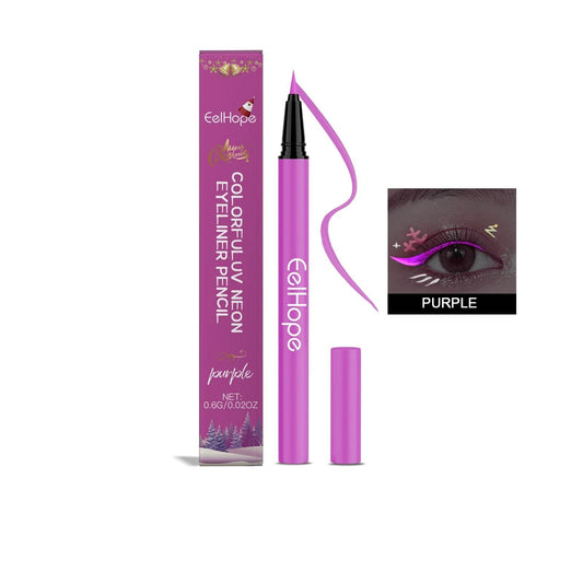 Christmas Neon UV Liquid Eyeliner - Mubimart