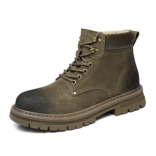 Workwear British Style Men's Hiking Boots - Mubimart