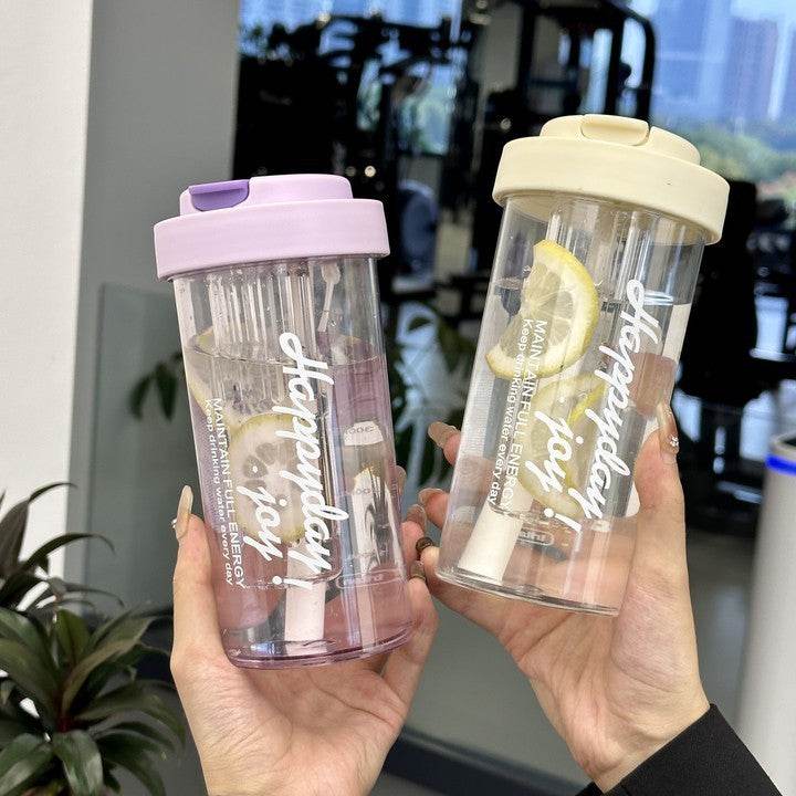 Plastic Water Cup Scented Tritan High Temperature Resistant Large Capacity Cup - Mubimart