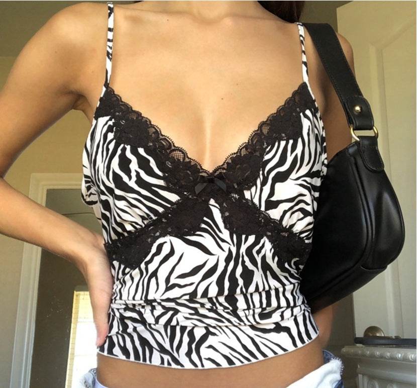 Stitching camisole - Mubimart