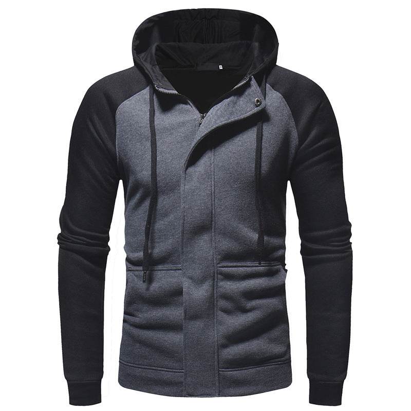 Men's Casual Slim Zipper Cardigan Hoodie - Mubimart