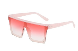 Übergroße quadratische Unisex-Mode-Sonnenbrille