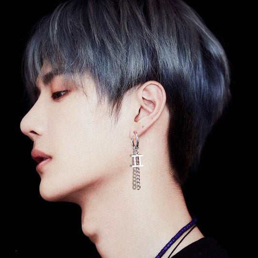 12 constellation earrings for men - Mubimart