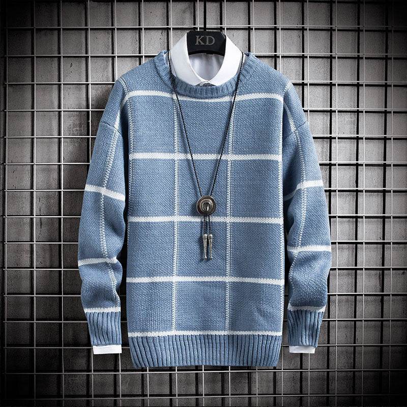Thickened pullover sweater - Mubimart