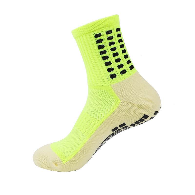 Professional Training Competition Thick Towel Bottom Middle Tube Glue Dispensing Non-slip Athletic Socks - Mubimart