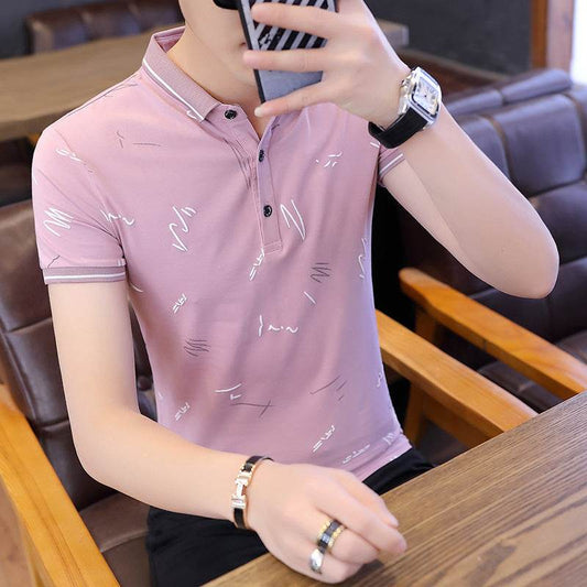 Men's thin polo shirt - Mubimart