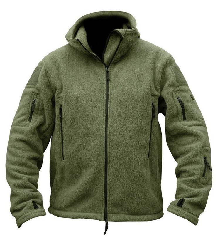Men's tactical fleece fleece jacket - Mubimart