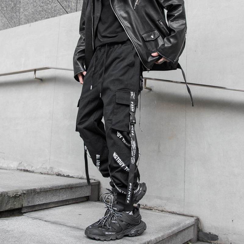 Multi-pocket cargo pants - Mubimart