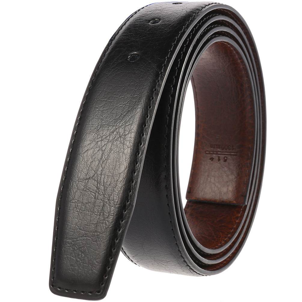Belts Men's Belt Strips Two-layer Cowhide - Mubimart