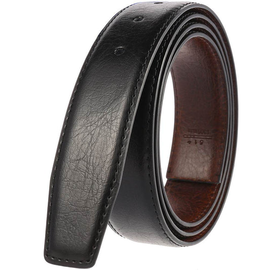 Belts Men's Belt Strips Two-layer Cowhide - Mubimart