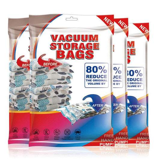 Vacuum Compression Bag Amazon English Universal Edition Quilt Clothes Storage Bag - Mubimart