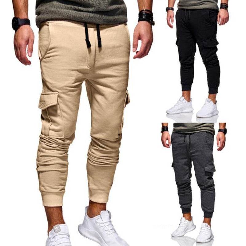 men sport jogger pants men sweatpants - Mubimart
