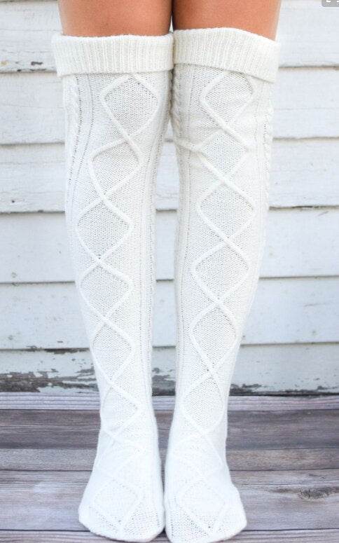 Long tube Japanese knee socks - Mubimart