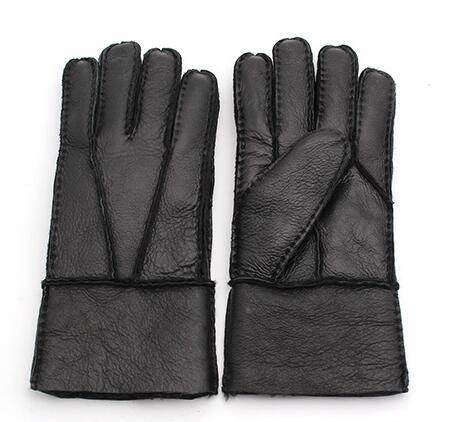 Men's Gloves Sheepskin Fur Gloves - Mubimart